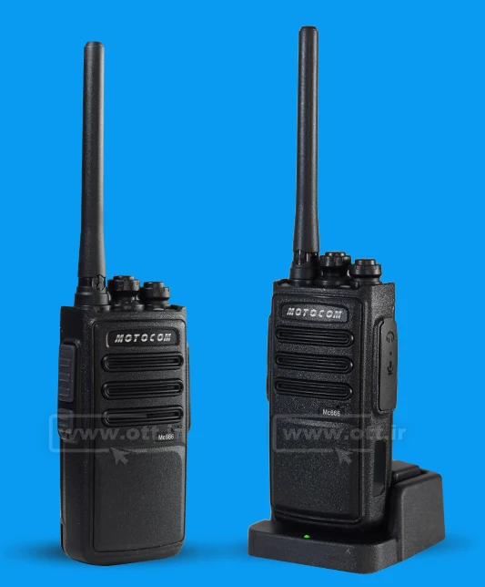 بیسیم موتوکام رنگ مشکی MOTOCOM MC444